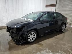 Salvage cars for sale at Leroy, NY auction: 2022 Toyota Corolla LE