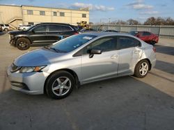 Salvage cars for sale at Wilmer, TX auction: 2014 Honda Civic LX