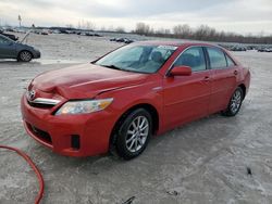 Salvage cars for sale from Copart Wayland, MI: 2011 Toyota Camry Hybrid