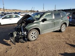 Salvage cars for sale at Colorado Springs, CO auction: 2023 Subaru Forester Premium