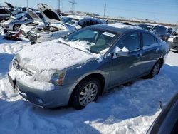 Salvage cars for sale at Elgin, IL auction: 2008 Mitsubishi Galant ES Premium