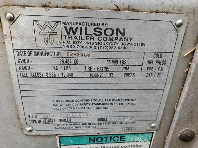 2008 Wilson 1W1