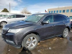 Salvage cars for sale at Littleton, CO auction: 2014 Acura MDX