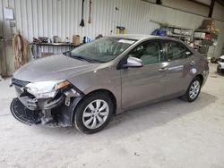 Salvage cars for sale at Chambersburg, PA auction: 2015 Toyota Corolla L