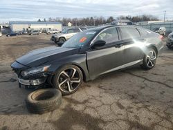 Salvage cars for sale at Pennsburg, PA auction: 2018 Honda Accord Sport