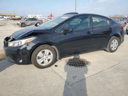 Salvage cars for sale from Copart Grand Prairie, TX: 2017 KIA Forte LX