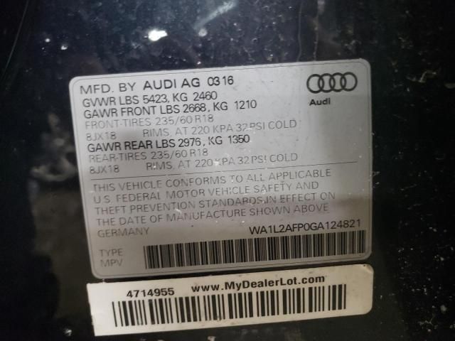 2016 Audi Q5 Premium Plus