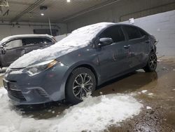 Salvage cars for sale at Candia, NH auction: 2016 Toyota Corolla L