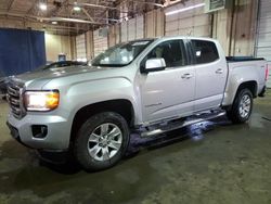 Salvage cars for sale at Woodhaven, MI auction: 2017 GMC Canyon SLE