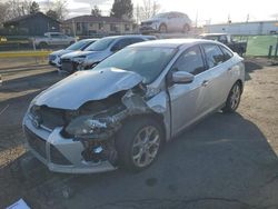 Salvage cars for sale at Denver, CO auction: 2014 Ford Focus Titanium