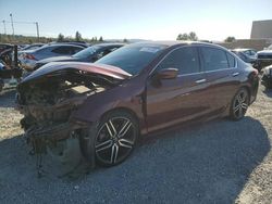 Salvage cars for sale at Mentone, CA auction: 2017 Honda Accord Sport