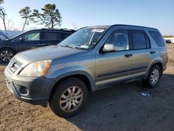 Salvage cars for sale at Brookhaven, NY auction: 2006 Honda CR-V EX