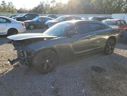 Salvage cars for sale at Riverview, FL auction: 2017 Dodge Charger SXT