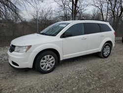 Salvage cars for sale at Cicero, IN auction: 2018 Dodge Journey SE