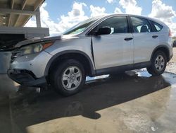 Salvage cars for sale at West Palm Beach, FL auction: 2014 Honda CR-V LX