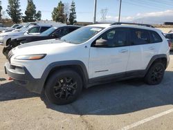 Salvage cars for sale at Rancho Cucamonga, CA auction: 2014 Jeep Cherokee Trailhawk