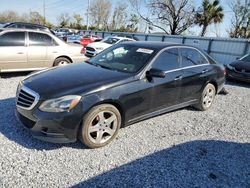 Salvage cars for sale at Riverview, FL auction: 2016 Mercedes-Benz E 350 4matic