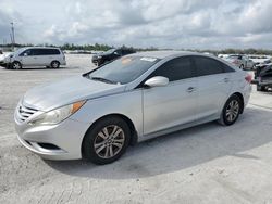 Salvage cars for sale at Arcadia, FL auction: 2011 Hyundai Sonata GLS