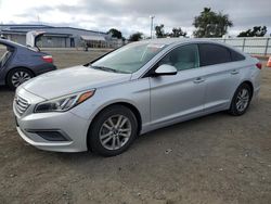 Salvage cars for sale at San Diego, CA auction: 2016 Hyundai Sonata SE