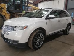 Salvage cars for sale at East Granby, CT auction: 2014 Lincoln MKX