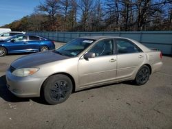 Salvage cars for sale at Brookhaven, NY auction: 2002 Toyota Camry LE