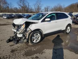 Salvage cars for sale at Ellwood City, PA auction: 2017 Ford Edge SEL