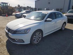 Carros salvage sin ofertas aún a la venta en subasta: 2017 Volkswagen Passat SE