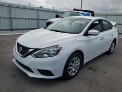 Nissan salvage cars for sale: 2018 Nissan Sentra S