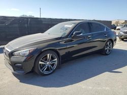 Salvage cars for sale at Orlando, FL auction: 2021 Infiniti Q50 Luxe