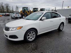 Salvage cars for sale at Portland, OR auction: 2009 KIA Optima LX