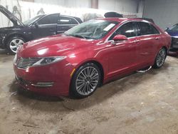 Salvage cars for sale at Elgin, IL auction: 2015 Lincoln MKZ Hybrid