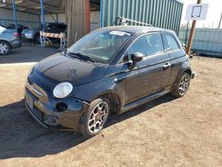 Salvage cars for sale at Colorado Springs, CO auction: 2015 Fiat 500 Sport