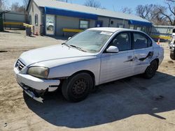 Salvage cars for sale at Wichita, KS auction: 2005 Hyundai Elantra GLS