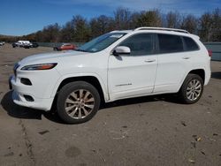 Salvage cars for sale from Copart Brookhaven, NY: 2016 Jeep Cherokee Overland