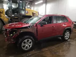 Salvage cars for sale at New Britain, CT auction: 2022 Toyota Rav4 LE