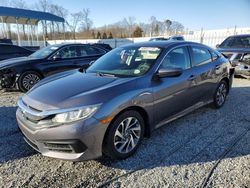 Salvage cars for sale at Spartanburg, SC auction: 2016 Honda Civic EX