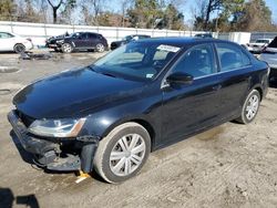 Carros salvage a la venta en subasta: 2017 Volkswagen Jetta S