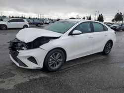 Salvage cars for sale from Copart Rancho Cucamonga, CA: 2023 KIA Forte LX