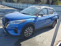 Salvage cars for sale at Savannah, GA auction: 2022 Nissan Kicks SV