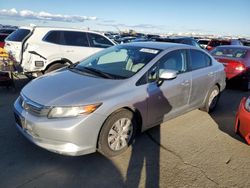 2012 Honda Civic LX en venta en Martinez, CA