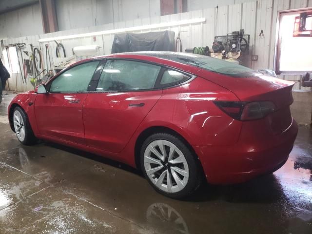 2022 Tesla Model 3