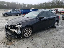 Salvage cars for sale at Ellenwood, GA auction: 2016 Lexus IS 200T