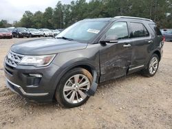 Salvage cars for sale at Eight Mile, AL auction: 2019 Ford Explorer Limited