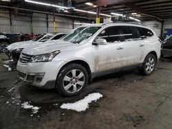 Chevrolet salvage cars for sale: 2017 Chevrolet Traverse LT