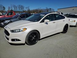 Salvage cars for sale at Spartanburg, SC auction: 2014 Ford Fusion Titanium