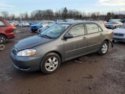 Salvage cars for sale at Chalfont, PA auction: 2007 Toyota Corolla CE