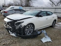 Salvage cars for sale at Windsor, NJ auction: 2021 Nissan Maxima Platinum