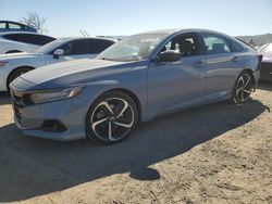 Salvage cars for sale at San Martin, CA auction: 2022 Honda Accord Sport