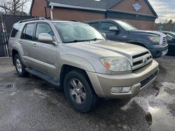 Toyota 4runner Limited salvage cars for sale: 2005 Toyota 4runner Limited