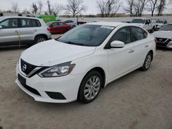 Salvage cars for sale at Bridgeton, MO auction: 2017 Nissan Sentra S